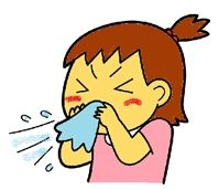 アレルギー性鼻炎の子供